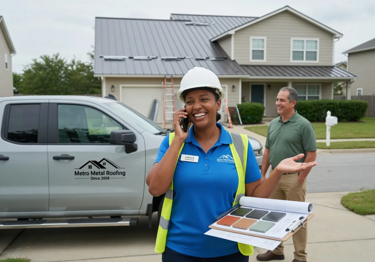 Storm Damage Metal Roof Repair in Canaan, IN